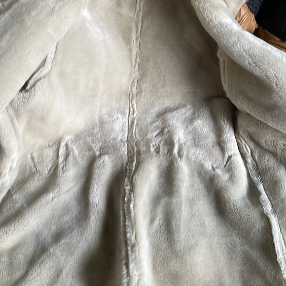 Wilson faux fur lined leather coat. - Picture 2 of 10